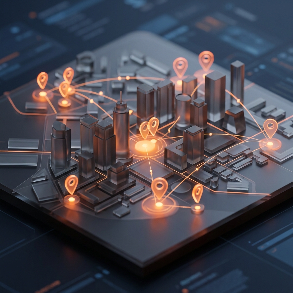 SERPHub Local Geo-Spatial Intelligence Visualization